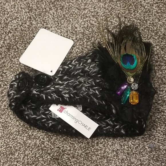 Hand knit headwrap - Picture 3 of 3